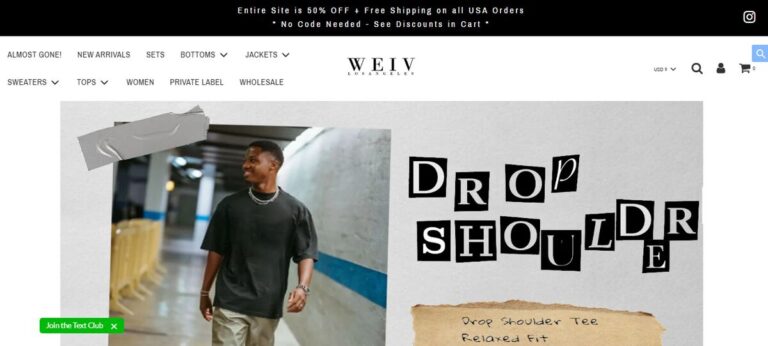 California supplier for dropshipping Weiv