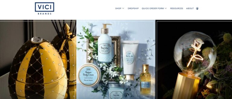 VICI Brands Homepage NY Supplier
