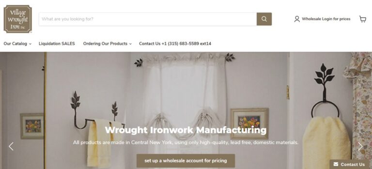 Village wrought iron homepage supplier