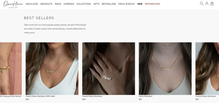 Onecklace Personalized Necklaces Dropshipping