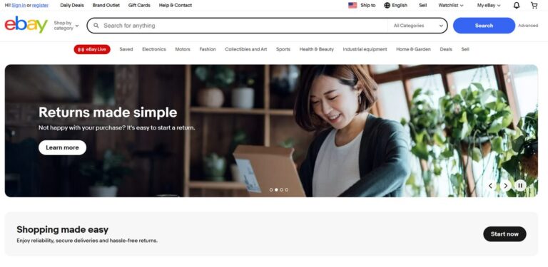Overview of eBay as a Selling Platform