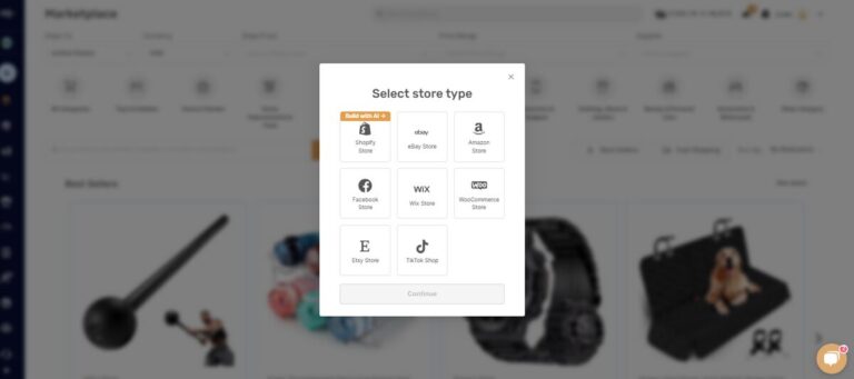 Add Amazon Store AutoDS
