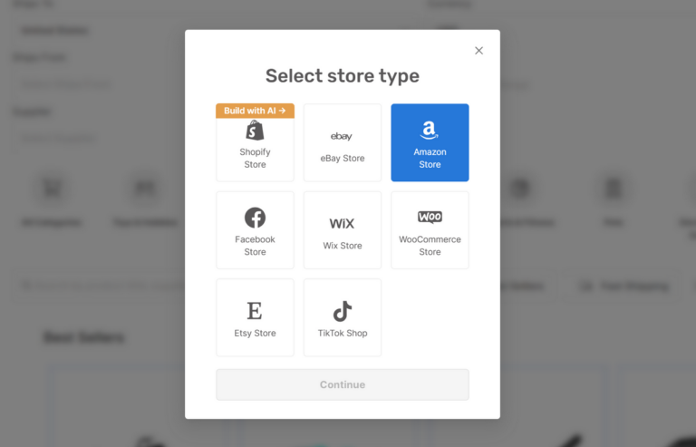 Amazon Account connection with AutoDS