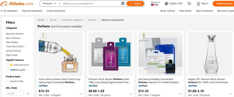 Alibaba selection of top perfumes and fragances