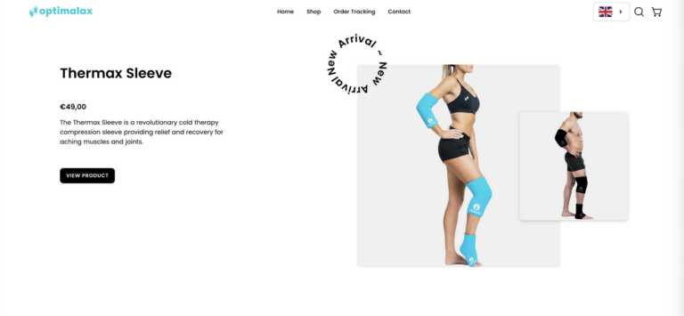 Optimalax's Shopify dropshipping store