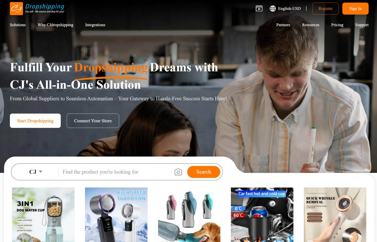 How To Find Dropshipping Products On CJDropshipping