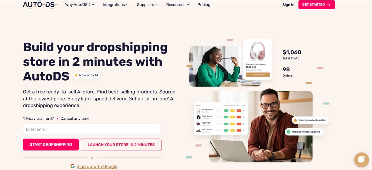 AutoDS Dropshipping Automation Platform