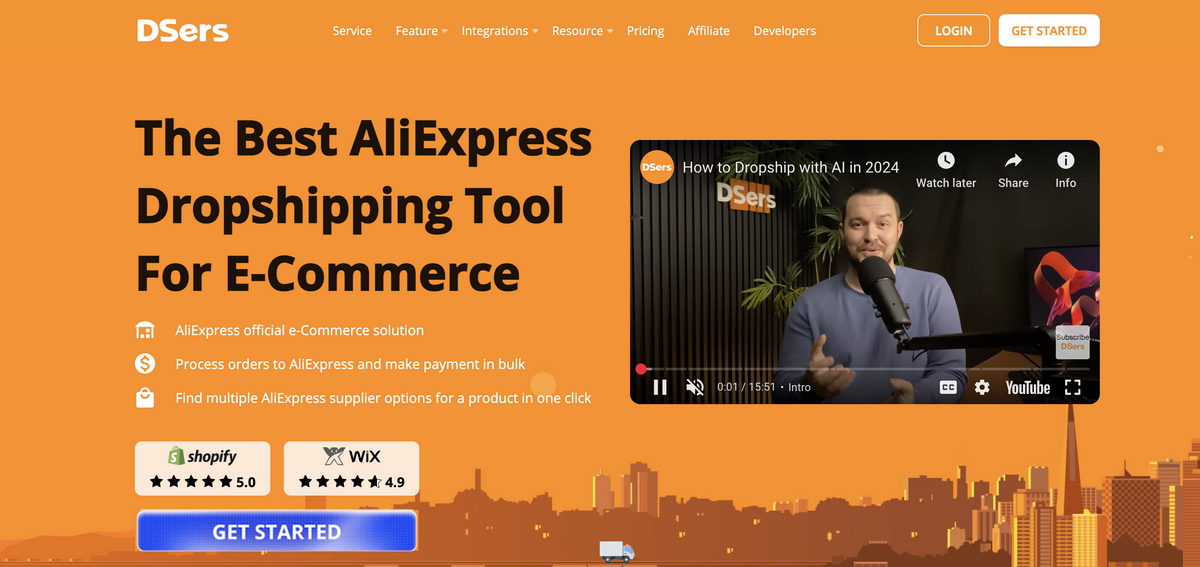 DSers dropshipping platform