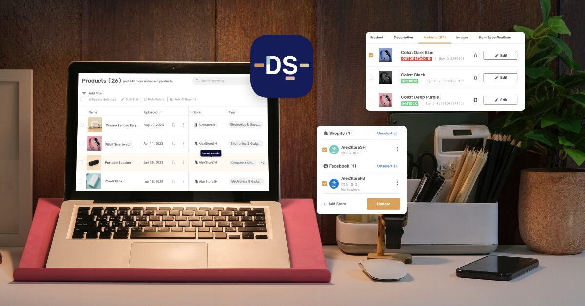 Inventory Management: AutoDS VS Spocket, Dropship.io, CJDropshipping