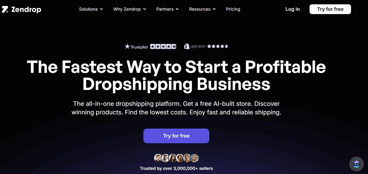 Zendrop dropshipping platform with Ads Spy Tools