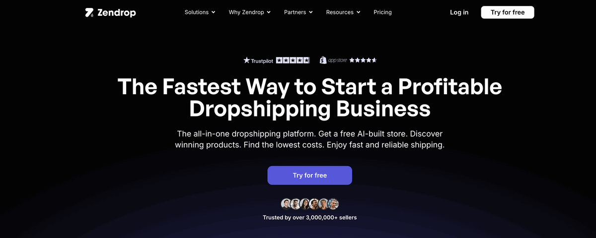 Zendrop dropshipping fulfillment platform