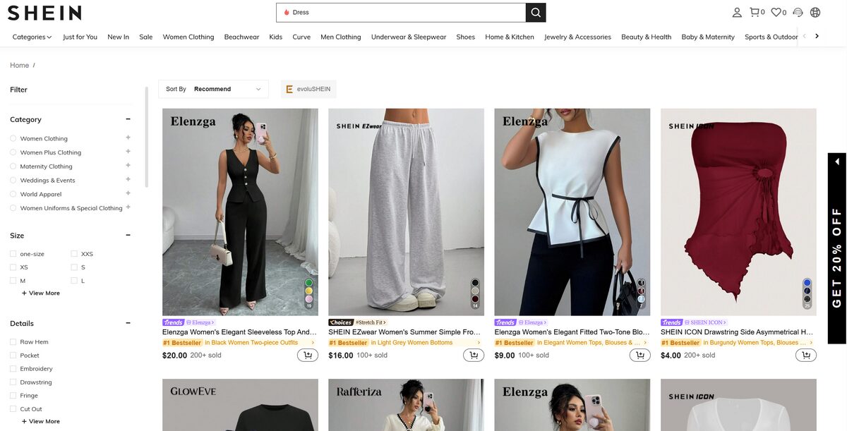 How to sell shein clothes