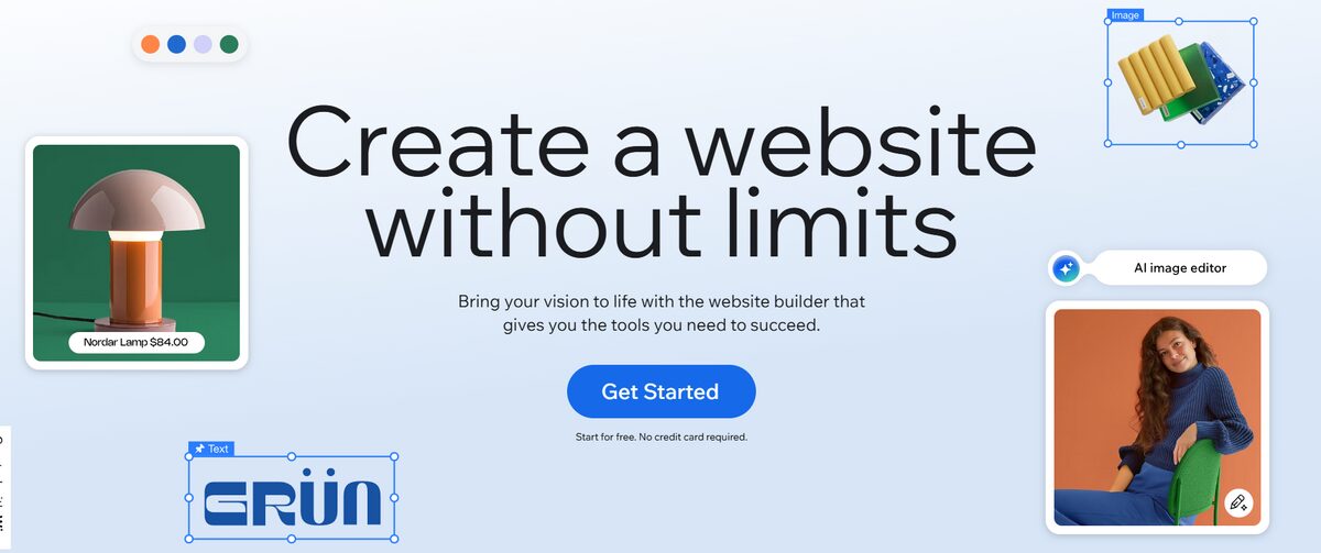 Wix one of top 15 dropshipping websites