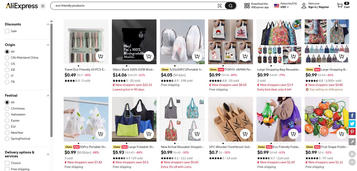 Sustainable Products Unique Niche For Dropshipping