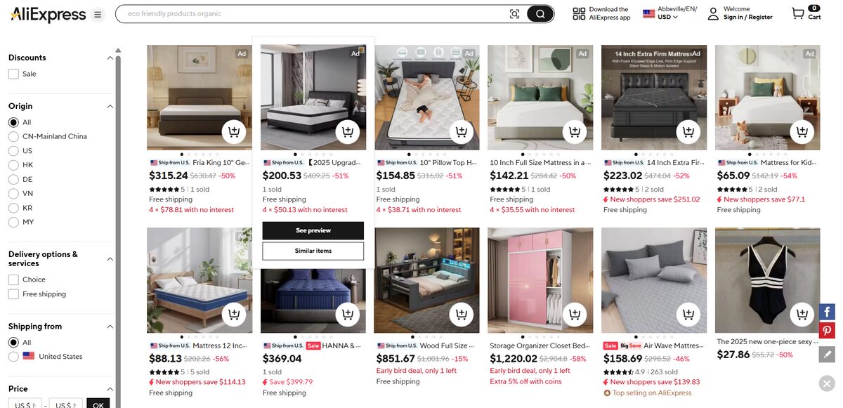 Dropship furniture best sub-niches