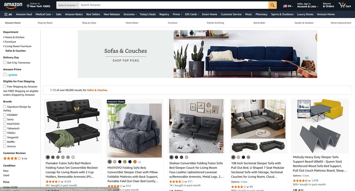 Dropship living room furniture