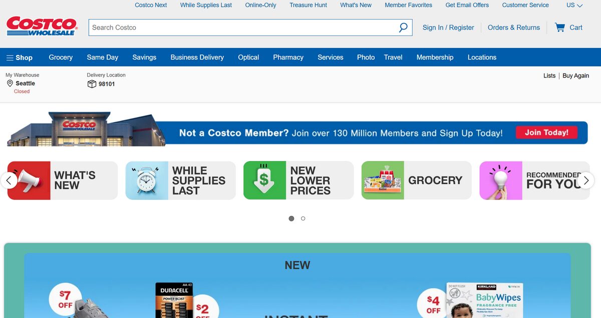 Costco Top Furniture dropshipping supplier
