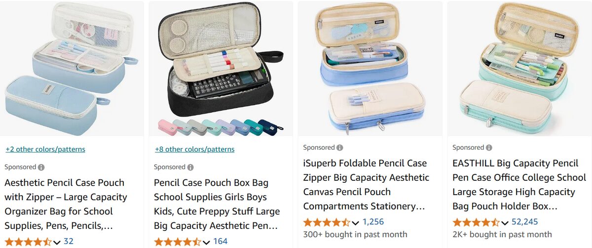 Pencil Cases for School Kids Amazon