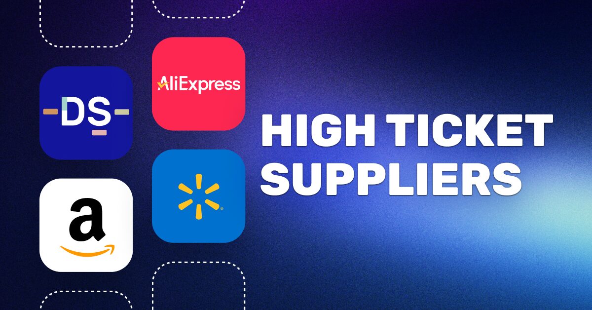 High Ticket Dropshipping Suppliers For Big Profits In 2025