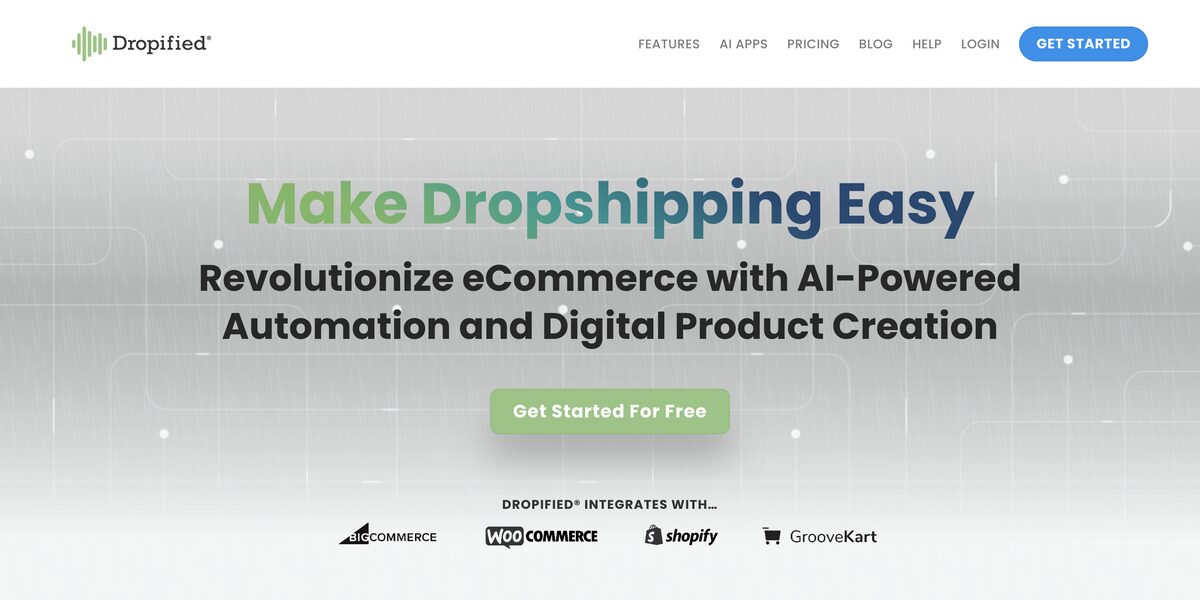 Dropified, one of the best CJ Dropshipping alternatives in 2025