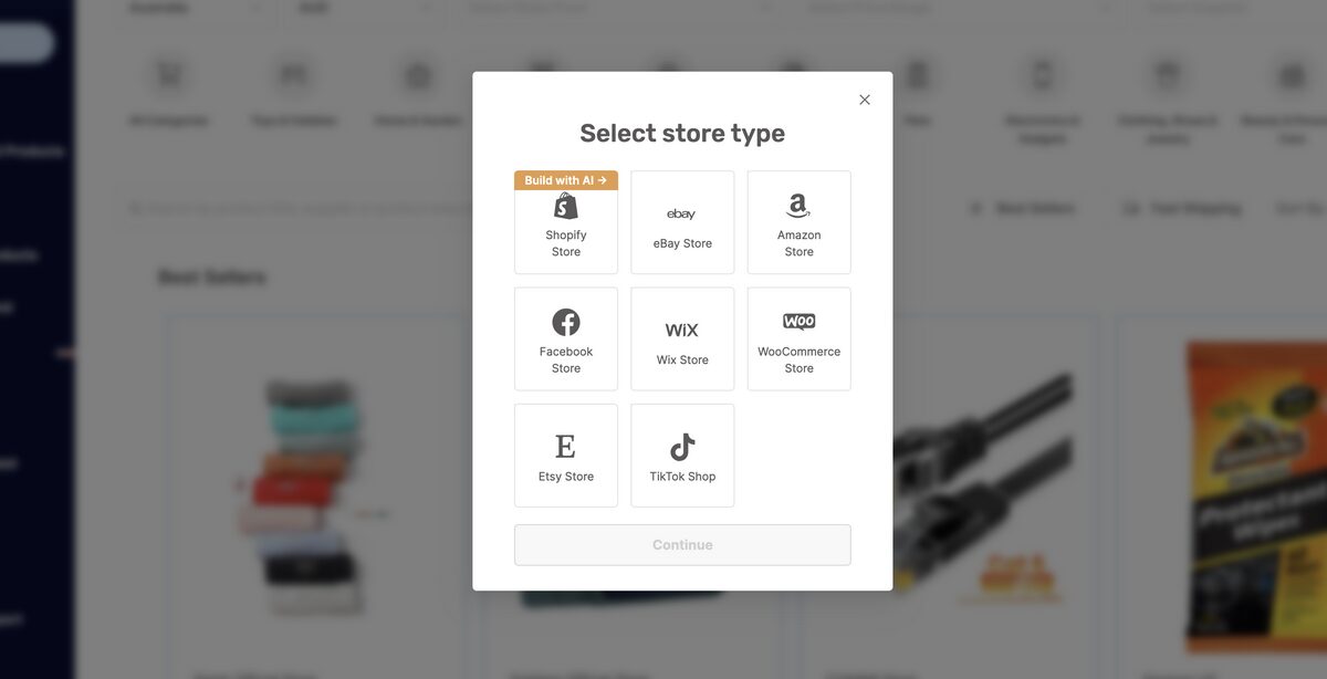 connecting store to AutoDS
