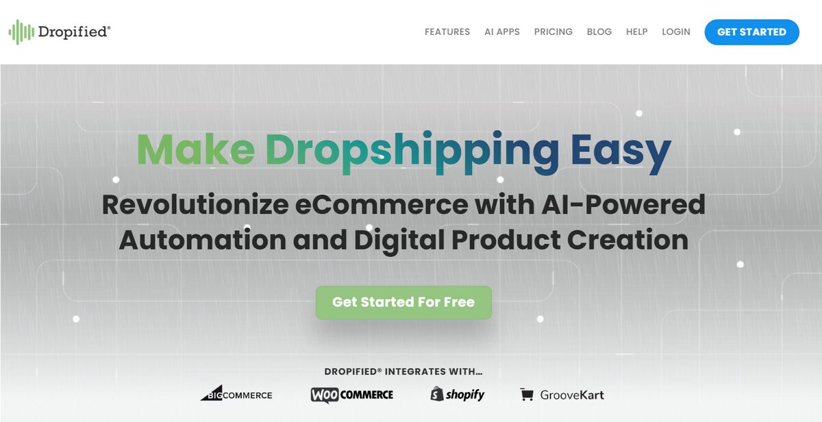 Dropified web comparison to Spocket as an alternative for dropshipping in 2025
