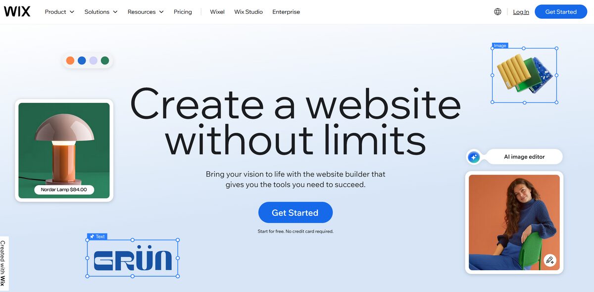 Wix About Us Page Template