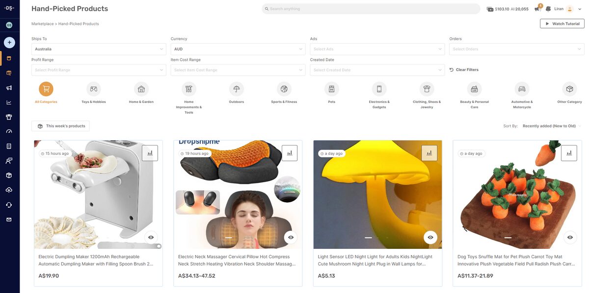 Leverage AutoDS to find Q4 products to dropship