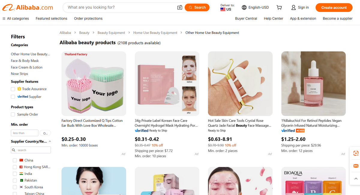 Beauty & Care Best niches to dropship on Q4 2025