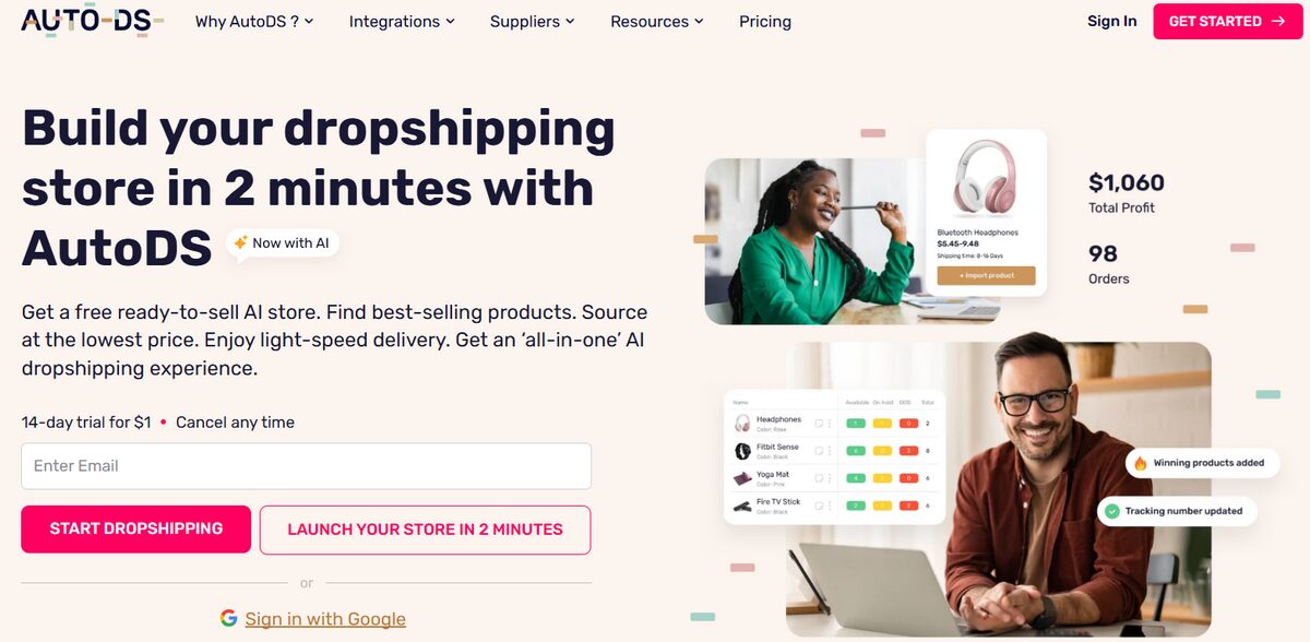 The best alternative of dropshipping platforms to Dropship.io in 2025