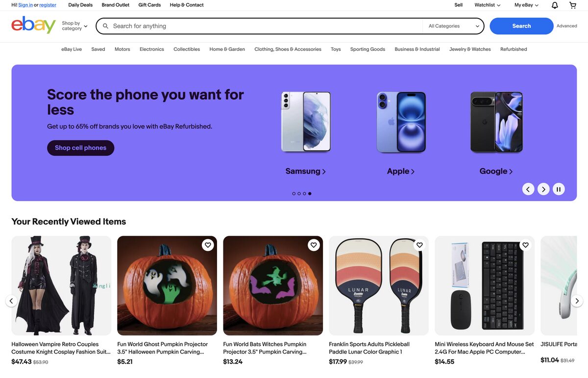 eBay's costs, one of the selling channels to start a dropshipping business