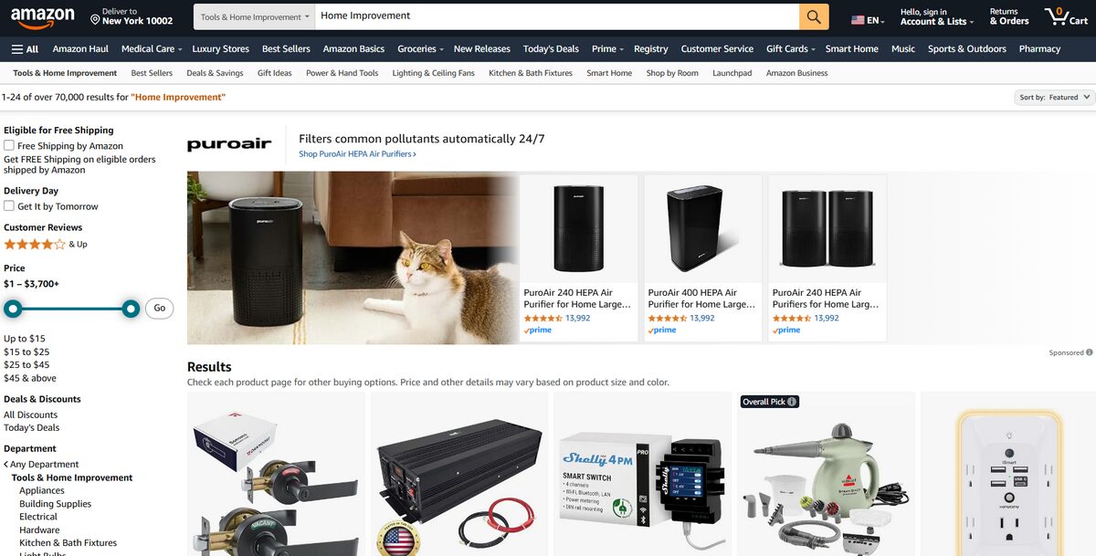 Connect Amazon to AutoDS for better results on home improvement dropshipping