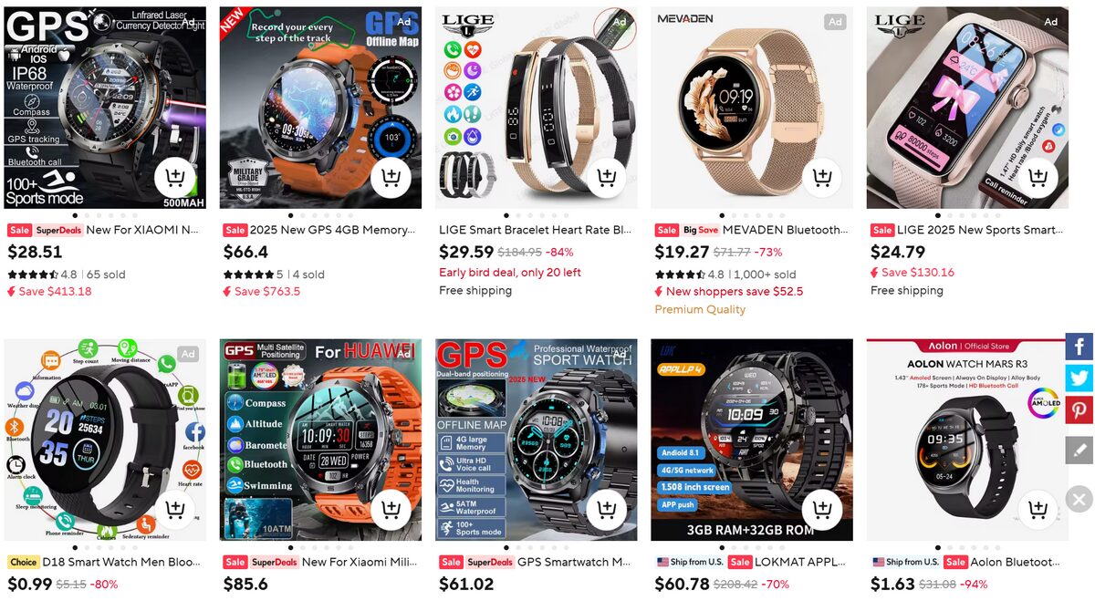 Fitness Tracker most gifted product
