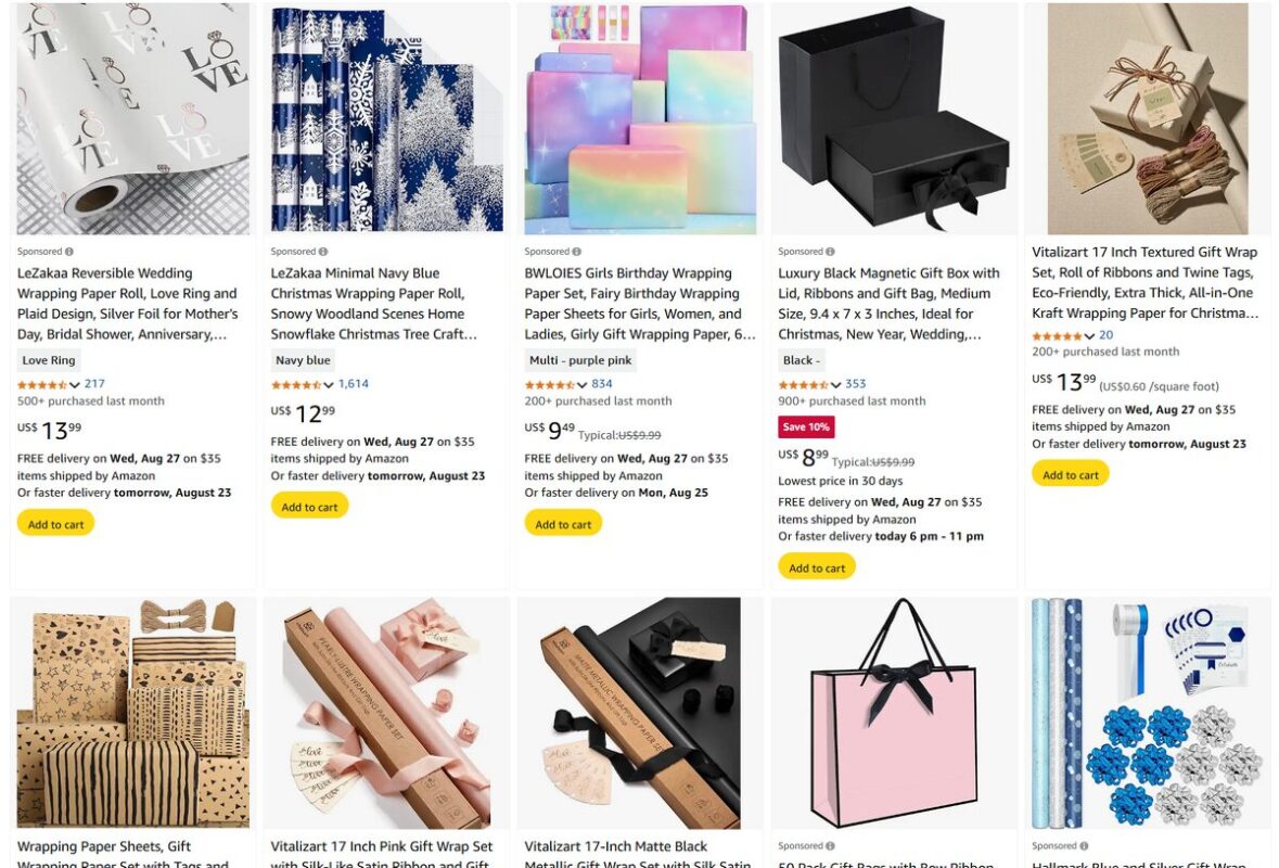 Gift Wrapping Set Christmas dropshipping product