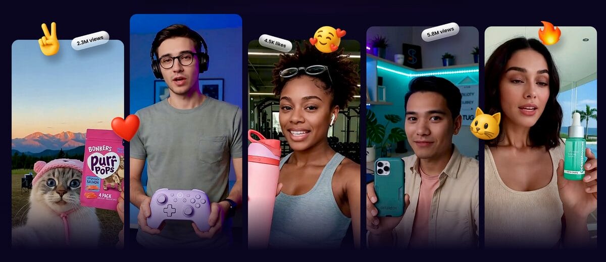 create ugc ai video examples for shopify marketing campaign creatives