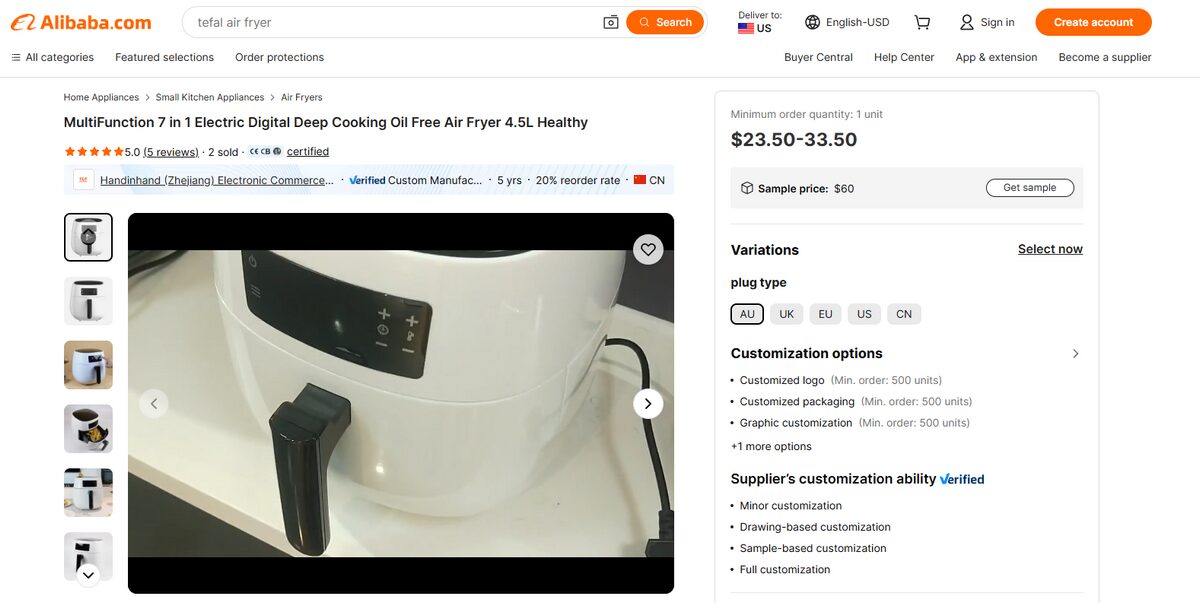 Top AliBaba dropshipping products 2025
