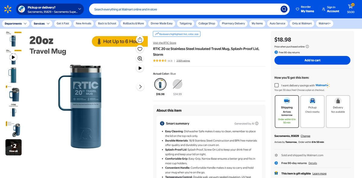 Walmart top products to dropship on black friday 2025