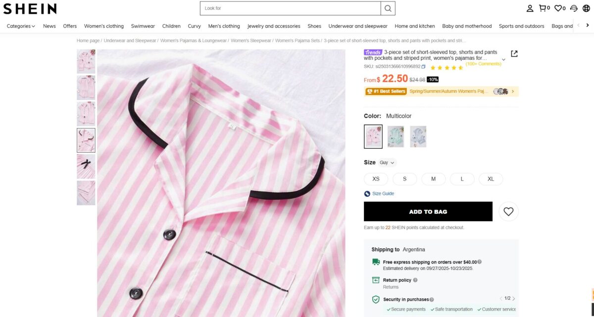 Find winning products on Shein for this black friday 