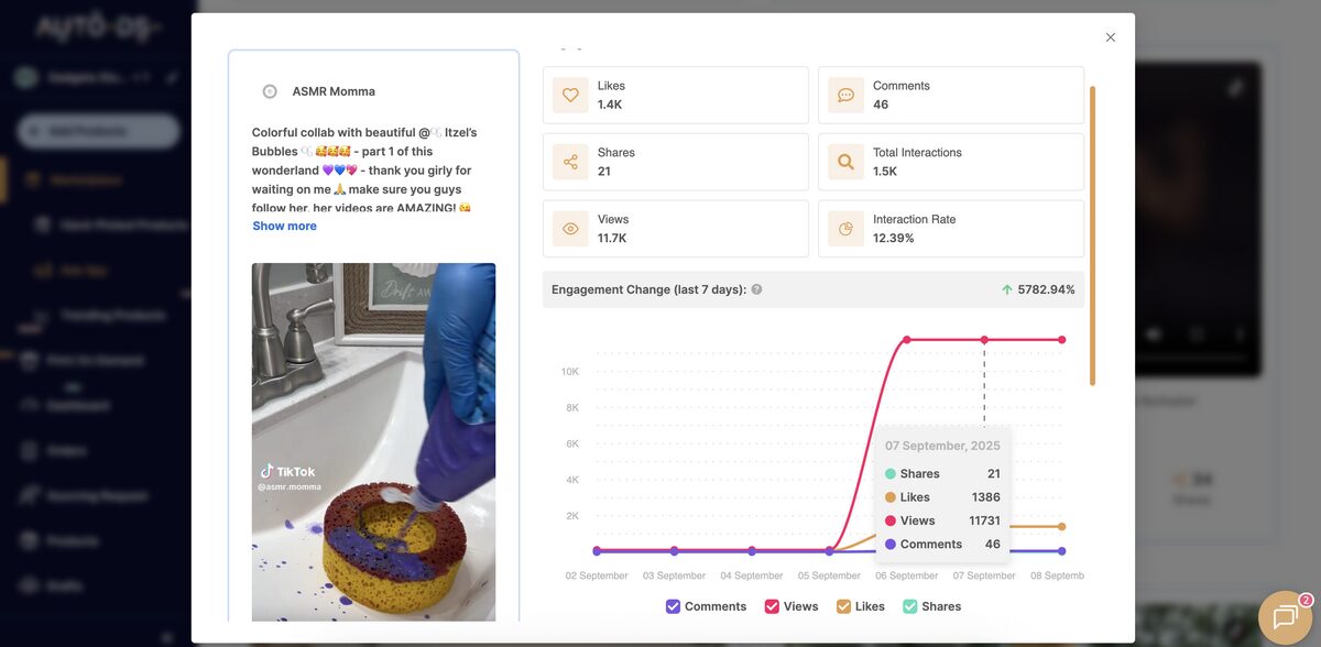 AutoDS's ads spy tool to automate your dropshipping business