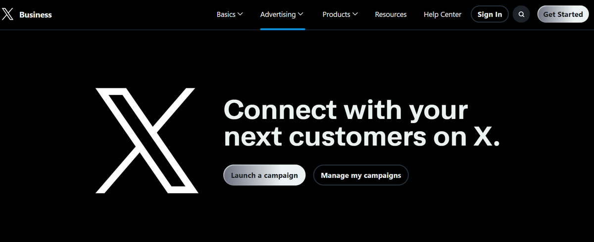 Twitter and X ads platform for dropshipping marketing