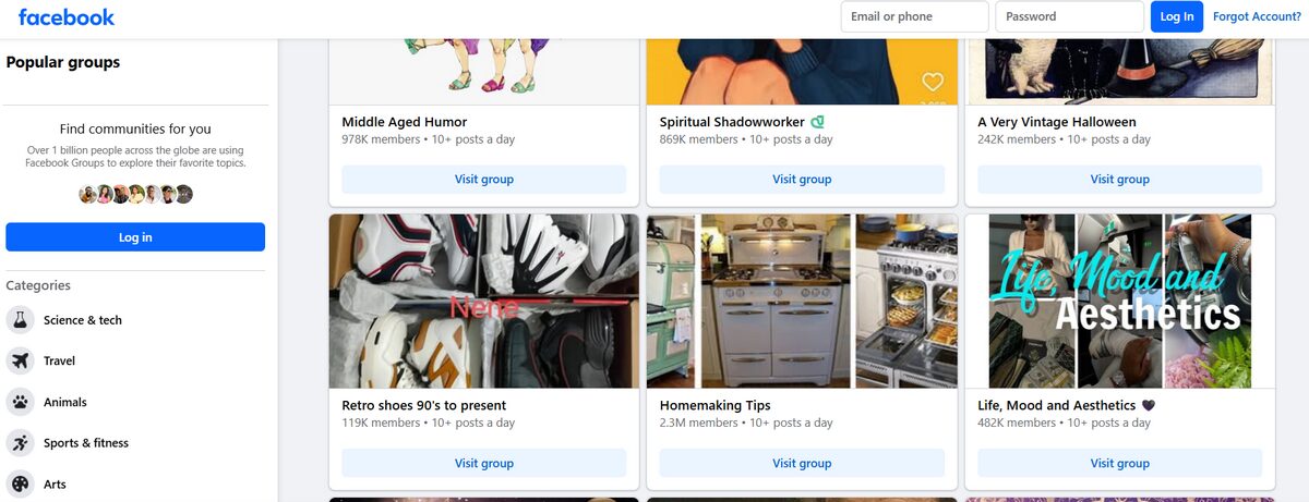 Facebook groups examples for dropshipping marketing