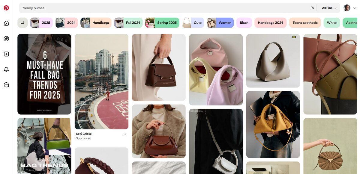 Niche-picking in pinterest for dropshipping