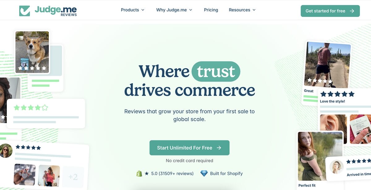 Judge.me one of the best Shopify review apps