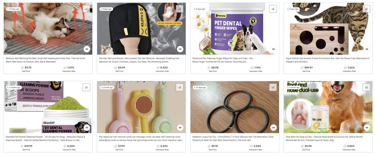 Find trending products with AutoDS using its AI suggestions