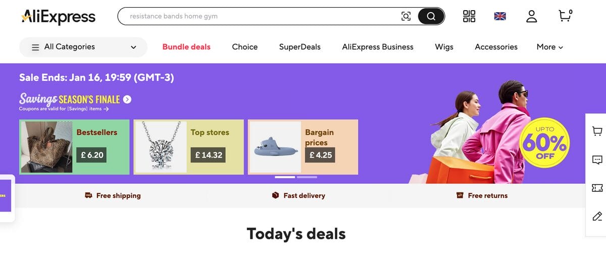 AliExpress TikTok Shop Dropshipping UK