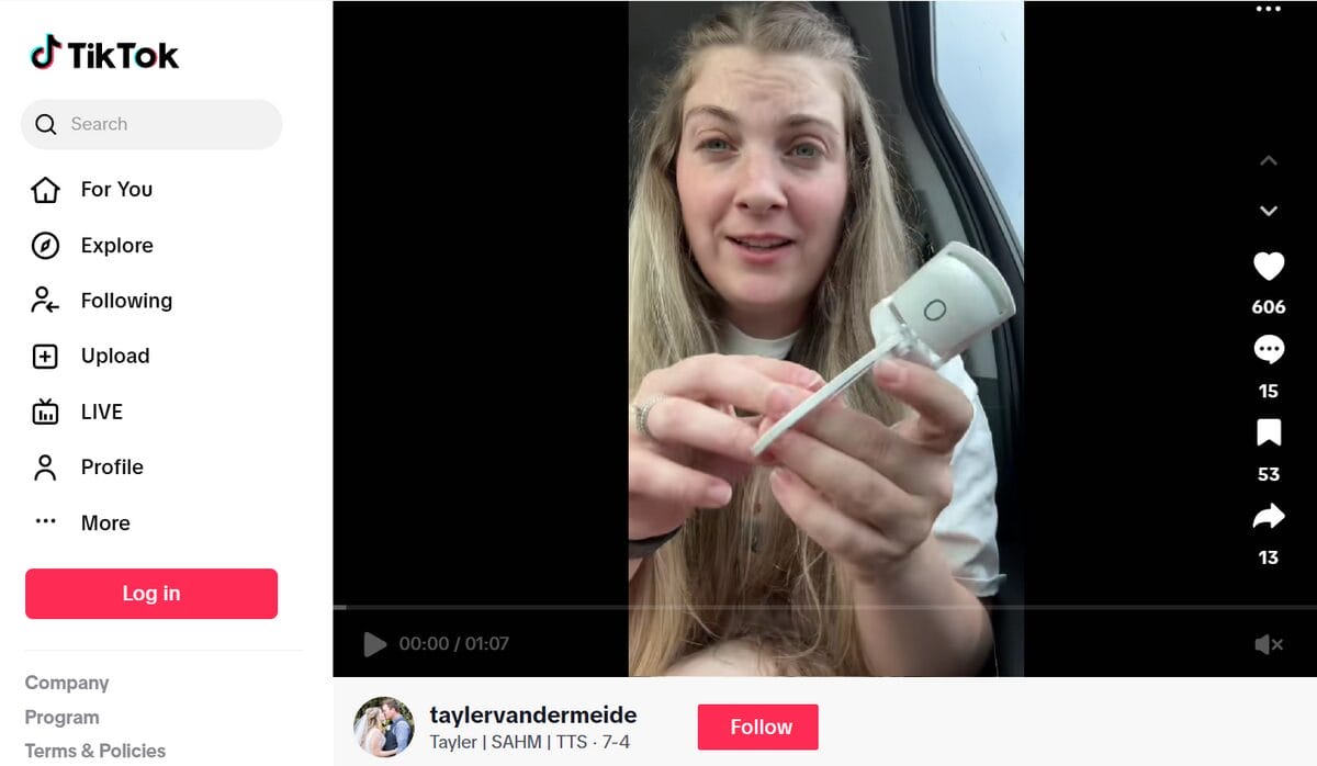 TikTok Ad of products to dropship in November Thermal Eyelash heater