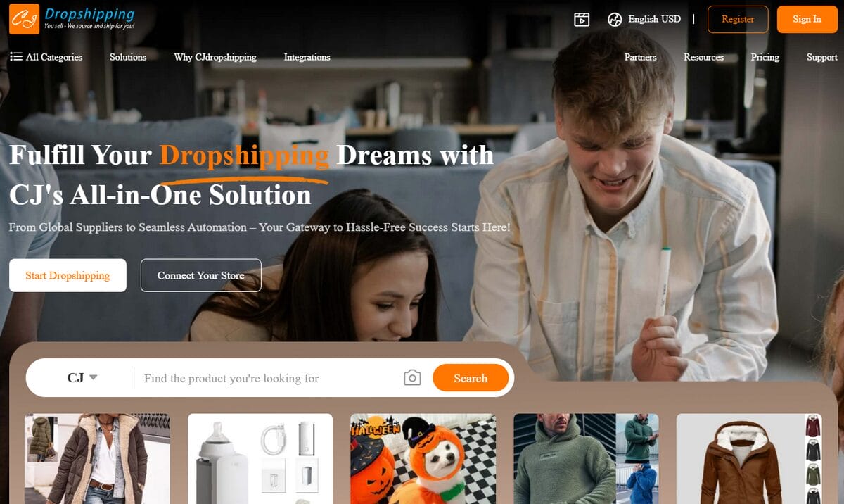 AutoDS vs CJDropshipping for product sourcing