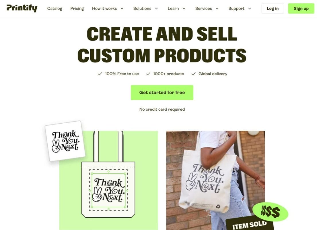 Printify for personalized prints dropshipping