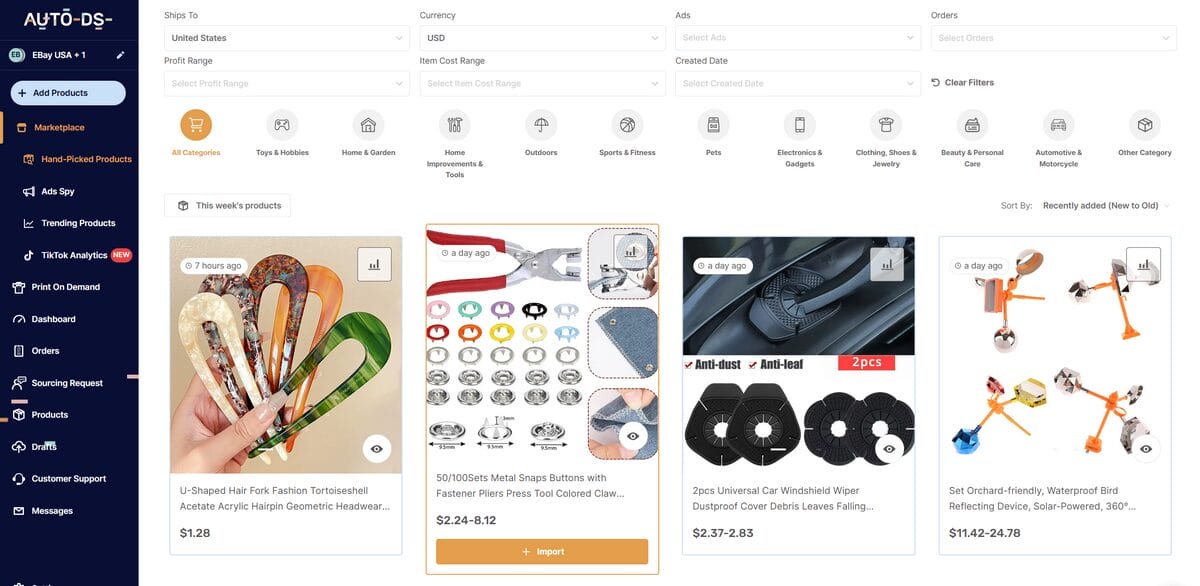 AutoDS Helps You optimize ebay listings To Rank Higher