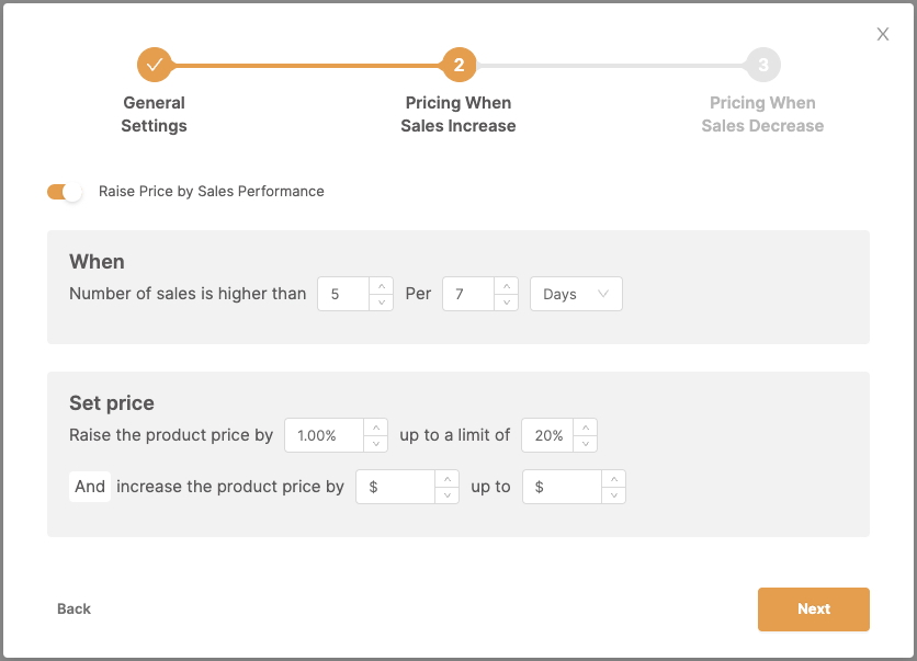 AutoDS's pricing automation for inventory management